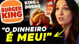 LARISSA MANOELA DÁ O QUE FALAR E IRONIZA EM COMERCIAL DO BURGER KING | KING EM DOBRO|COISAS DE COMER