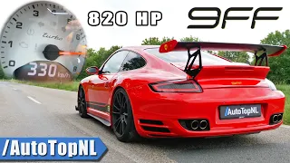 820HP PORSCHE 9ff 911 TURBO *330km/h* ACCELERATION & SOUND by AutoTopNL