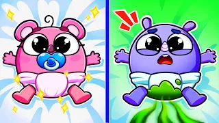 Diaper Song 😅 Sibling Song 😂 Funny Kids Songs 😻🐨🐰🦁 by Baby Zoo Karaoke