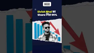 Elvish Bhai का शेयर गिरा 95%.
