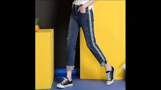 DIY  ИДЕИ ДЛЯ ПЕРЕДЕЛКИ ДЖИНСОВ  - как увеличить в размере  RESIZE OF JEANS - ideas