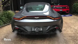 COLD START and REVS on a 2018 Aston Martin Vantage!