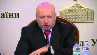 Олександр Турчинов: Агресора потрібно не умиротворювати, а зупиняти