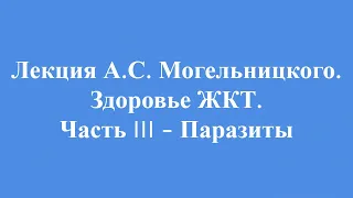 Лекция А.С. Могельницкого "Здоровье ЖКТ. Часть 3 - паразиты."