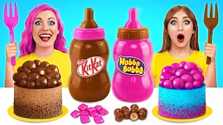 Bubble Gum vs Chocolate Food Challenge #3 by Multi DO Fun Challenge