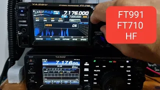 YAESU FT-710/991 HF Comparison