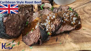 Caribbean Style Roast Beef Recipe 🇬🇧