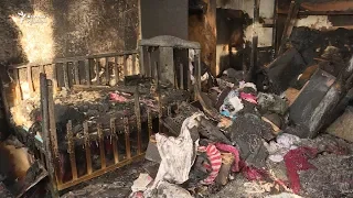 В огне погибли пятеро детей