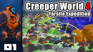 I Will Punch The Ocean, In 3D! - Let's Play Creeper World 4 [Farsite Expedition] - Part 1