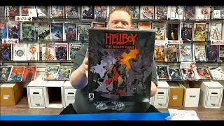 Hellboy Board Game Kickstarter Unboxing Mantic Games
