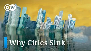 Land subsidence and sea level rise are sinking cities