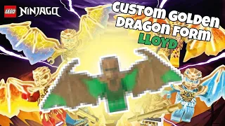 Golden Dragon Lloyd - custom LEGO Ninjago minifigure
