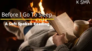 'Before I Go To Sleep'. A soft spoken reading of the book by SJ Watson|Asmr