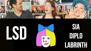 LSD - Genius - Sia, Diplo, Labrinth - REACTION