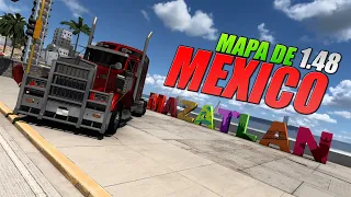 MAPA DE MEXICO PARA AMERICAN TRUCK SIMULATOR | DESCARGA E INTALAR
