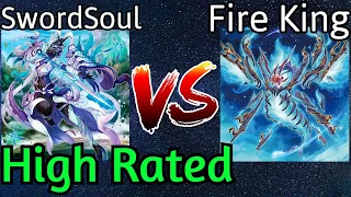 SwordSoul Vs Fire King Snake-Eye High Rated DB Yu-Gi-Oh!