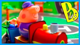 Свинка Пеппа и Джордж заблудились. Peppa Pig Паровозик