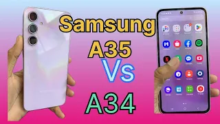 Samsung galaxy a35 vs a34 camera test