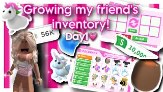 Growing my friend's inventory in 7 days!