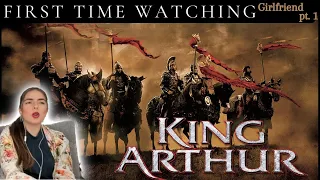 First Time Watching - KING ARTHUR - Girlfriend Reaction (1/2)