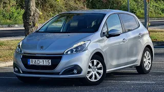 Test Drive On M7 - 2019 Peugeot 208 Active 1.2 PureTech 82 Gris Aluminium Silver Grey