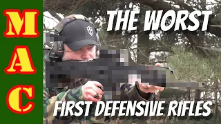 Picking the wrong defensive rifle.