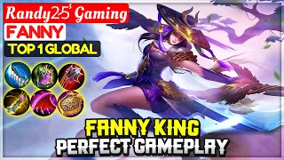 Fanny King Perfect Gameplay [ Top 1 Global Fanny ] Randy2̷5̾ Gaming - Mobile Legends