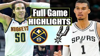 Denver Nuggets vs San Antonio Spurs FULL GAME Highlights | Nov.11.26 |2023NBA Regular