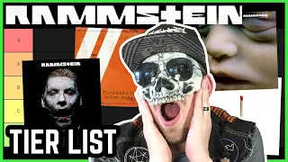 RAMMSTEIN Albums RANKED Best To Worst (Tier List)