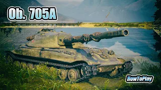 Ob. 705A - 5 Frags 10K Damage - Soviet heavyweight! - World Of Tanks