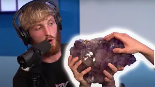 LOGAN PAUL REVEALS HIS $100,000 CRYSTALS!