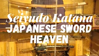 Seiyudo Katana: Inside the Japanese Sword Heaven in the Heart of Tokyo - LIVE JAPAN