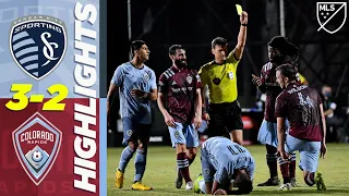 Sporting Kansas City 3-2 Colorado Rapids | 2 Red Cards and a Stoppage Time Goal! | MLS HIGHLIGHTS