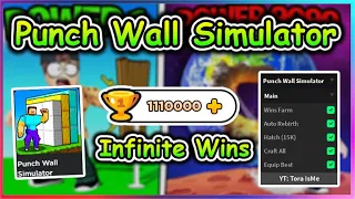 Roblox Punch Wall Simulator Script - Infinite Wins & More