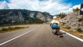Lisa Peters: Downhill Skateboarding in the Italian Mountains