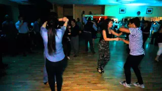 Salrica Salsa Social 02/20 - Erick y Monica - Bachata (Max/Tanya)