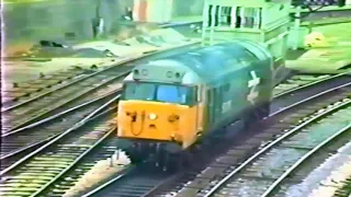 Trains at Exeter, Newton Abbot and Totnes  -  1985