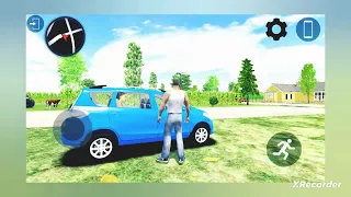 Green car Indian car simulator 3D game game play video