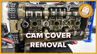 Porsche Cayman S 987 ENGINE TEAR DOWN (Part 3) - Cam Cover Removal