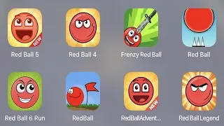 Red Ball 5,Red Ball 4,Frenzy Ball,Red Ball,Red Ball 6 Run,Red Ball Classic,Red Ball Adventure