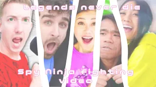 Spy ninja fighting moments | Music video (Legends Never Die) | AmyJudielle |