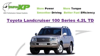 3inch TaipanXP exhaust system to suit the 100 Series Landcruiser 4.2l 1HD-FTE