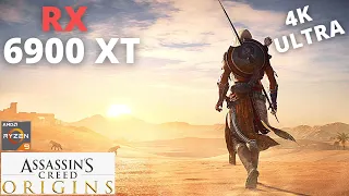 Assassin's Creed Origins: RX 6900 XT + Ryzen 9 5950X | 4K | Ultra Settings