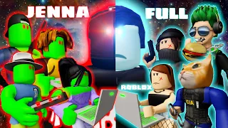 ROBLOX Brookhaven 🏡RP - FUNNY MOMENTS | (JENNA ) ALL PREVIOUS EPISODES PART 5 (60 MINUTES)