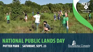 National Public Lands Day, Sept. 23