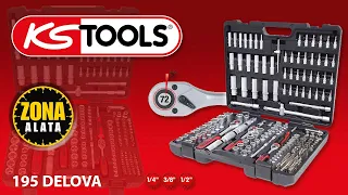 KS Tools Socket Wrenches with Ratchets - 195 pieces - Review - TEST 4K Awesome for car mechanics