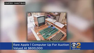 Rare Apple-1 Computer Auction Takes You Back To 1976