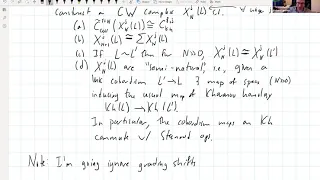 (11/13/20) Robert Lipshitz: On the spectrification of Khovanov homology (Part 1)