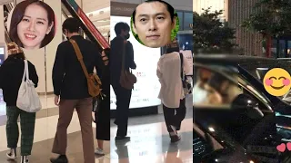 SPOTTED! JUST IN! SWEET HYUN BIN DROVE FOR HIS WIFE SON YE JIN BECAUSE SHE WENT ON SHOPPING MARKET!!