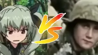 German ww2 vs anime
